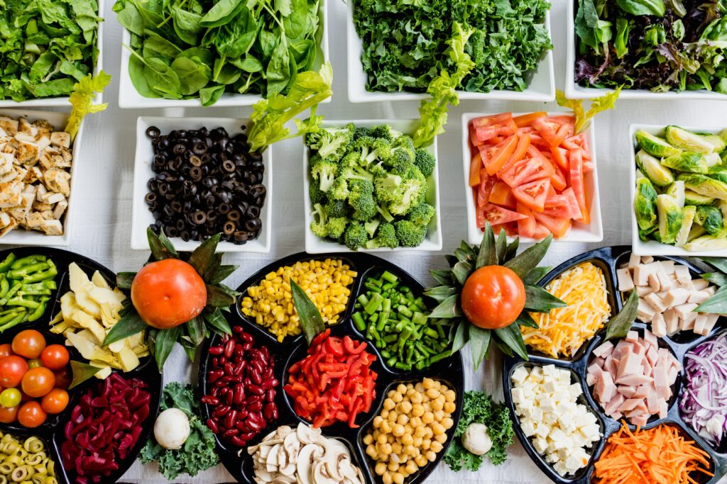 攝取蔬果有效補充葉酸，建議食用量表