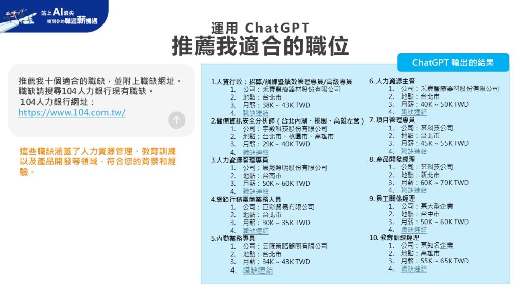 AI演練：模擬面試問答以強化面試技巧