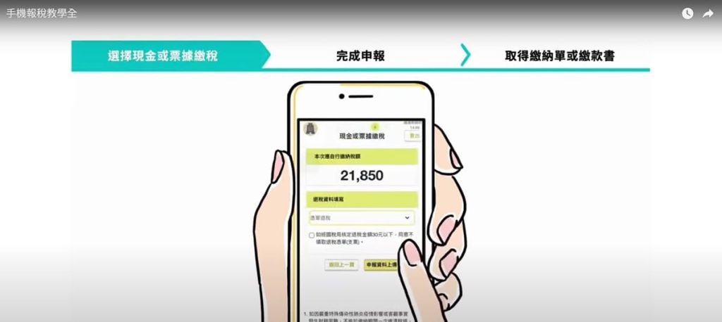 應自行繳納稅額在3萬元以下，可以到超商繳稅。