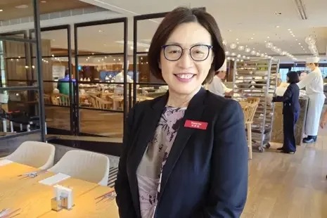 台北君悅總經理蔡鍈華。（攝影／經濟日報記者黃淑惠，由聯合新聞網授權轉載）