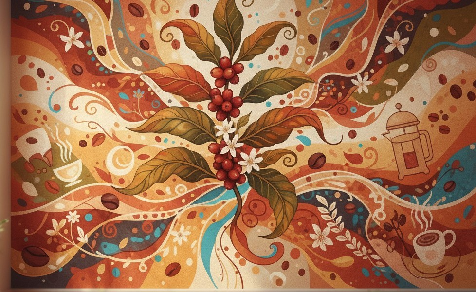 風格二:抽象藝術(適用產業:餐飲/門市)