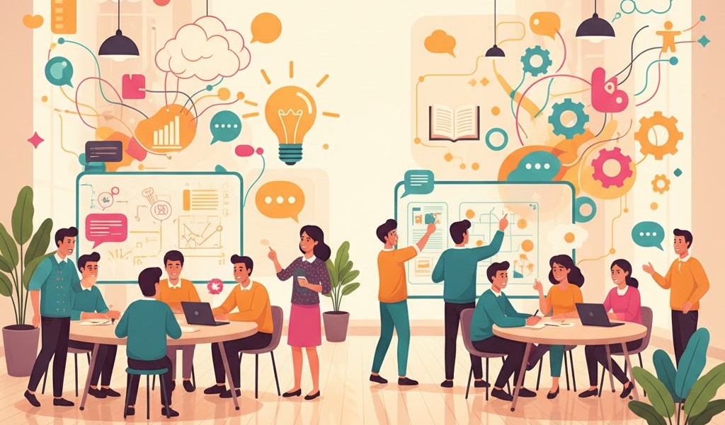 風格三:溫暖活撥(適用產業:教育)