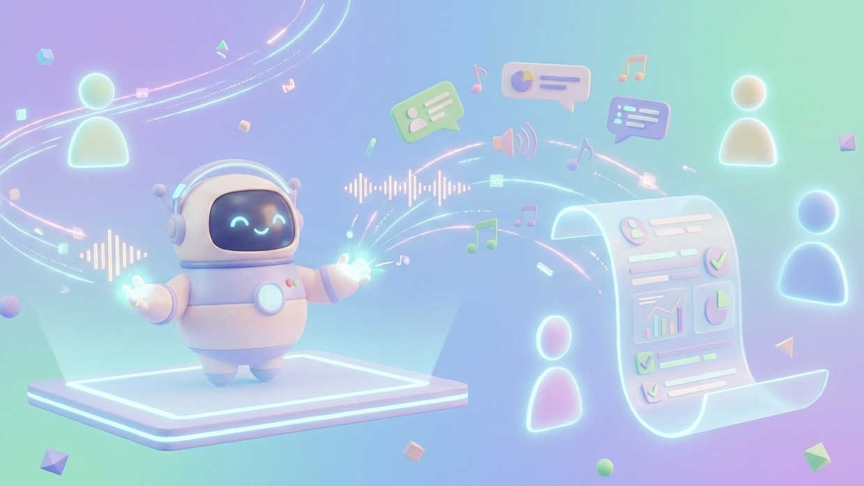 搞定會議紀錄！AI語音轉逐字稿怎麼做？NotebookLM、Gemini、EchoScript操作解析