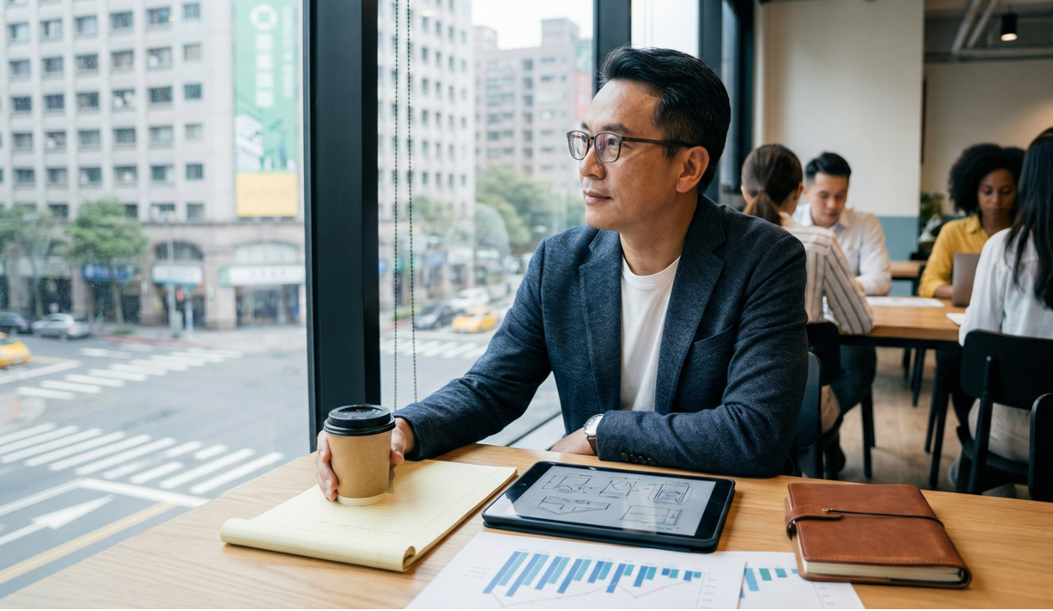 在資訊、法務、金融、設計這些專業領域走了十幾年,你不缺能力,也不缺經驗。但當職缺變少、競爭變窄,開始思考轉型,其實不是退場,而是重新選舞台。專業沒有過期,只是需要找到更適合發揮的位置。