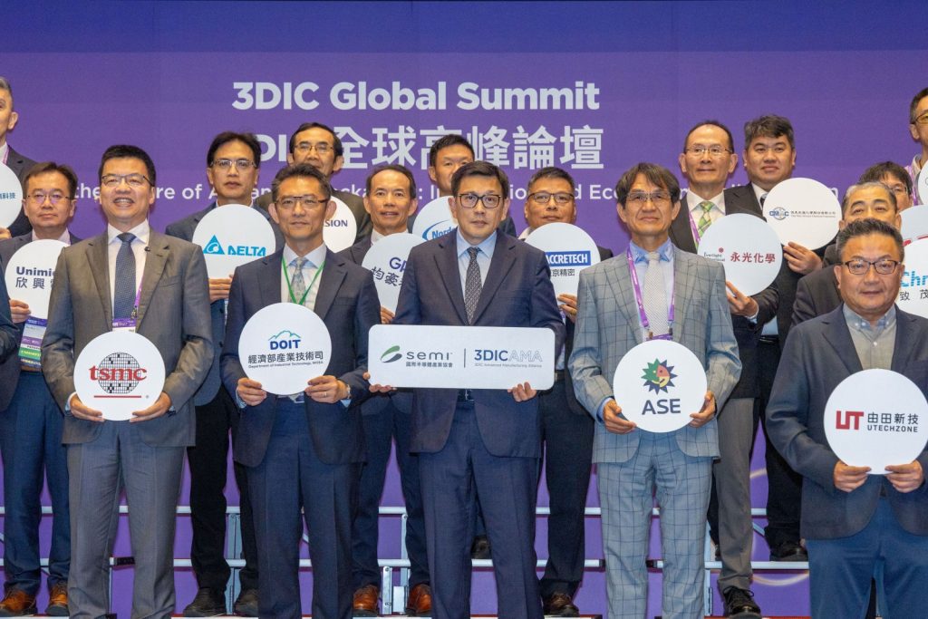 2025年半導體展上，台積電登高一呼串聯台廠供應鏈，打造3DIC聯盟讓研發和供應鏈合作更緊密。（王建棟攝，由天下雜誌授權轉載）