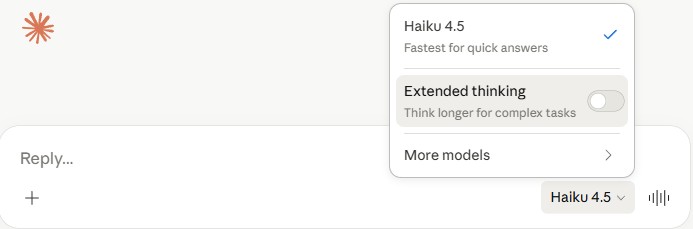 關閉Claude Code延伸思考（Extended Thinking）功能也可以減少非必要的Token支出。