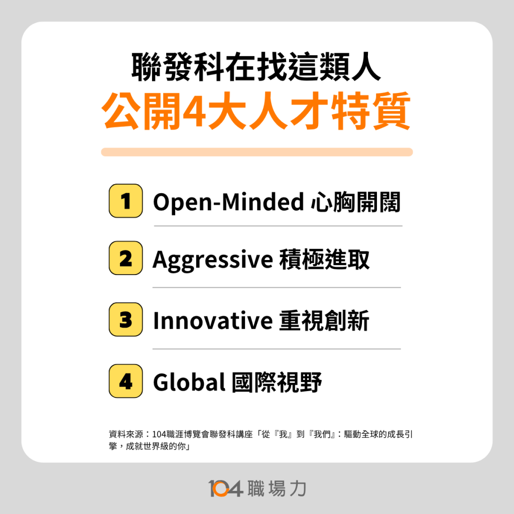 聯發科在找什麼人？4大人才特質OAIG公開
